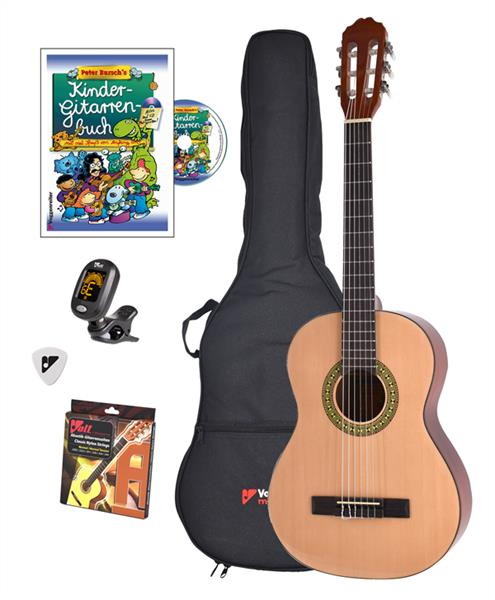 Voggy's Gitarren-Set 3/4 - Kinder und Jugendgitarren Set