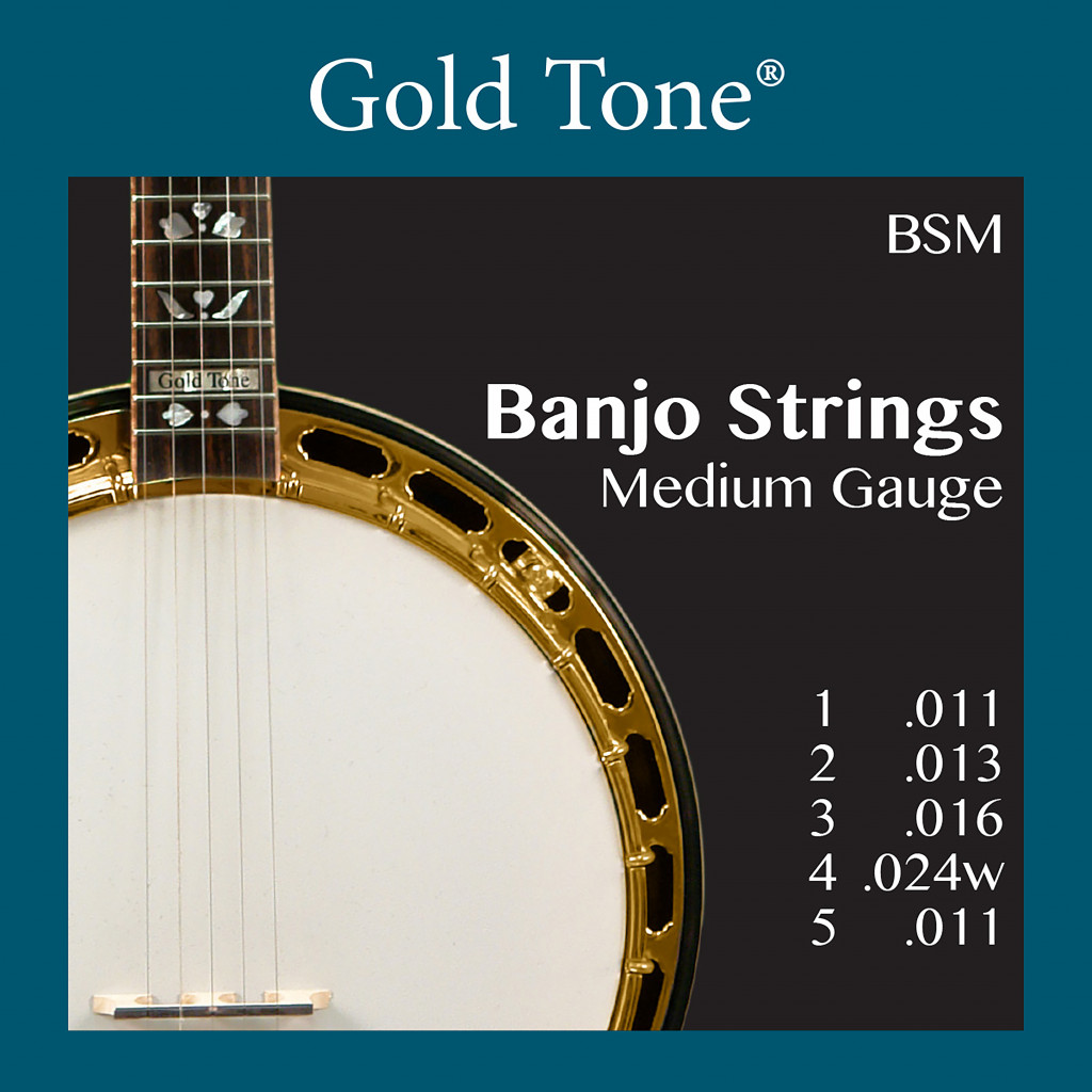 BSM Banjo Strings Medium