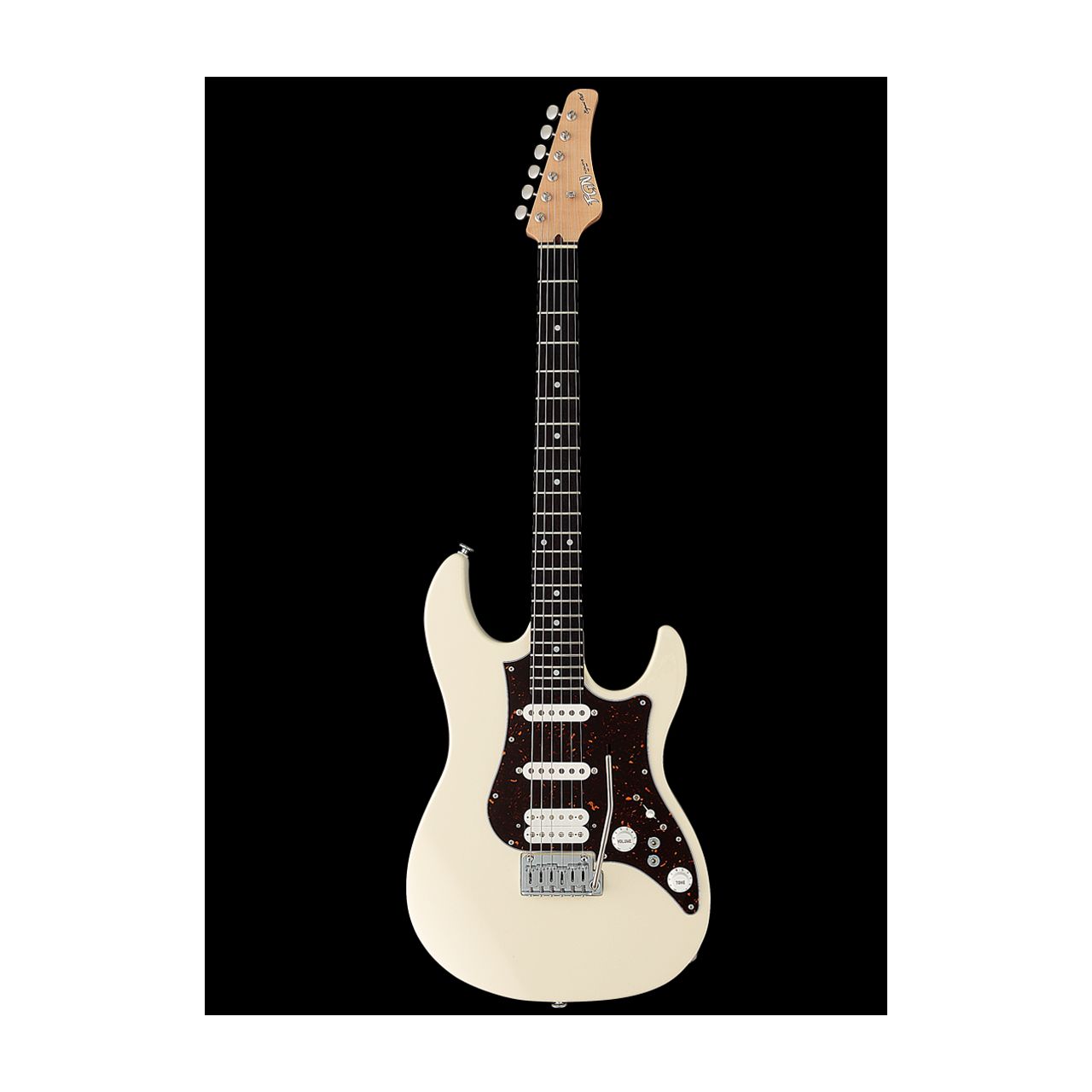 Expert Odyssey Antique White - E-Gitarre