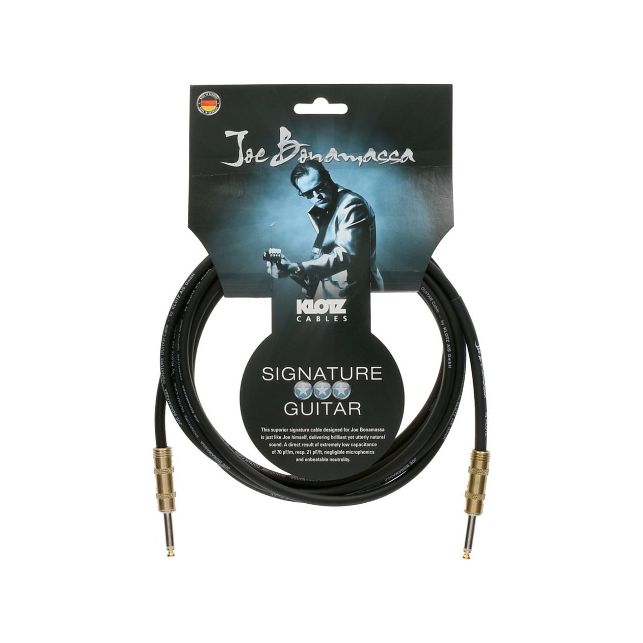 JBPP060 Joe Bonamassa Instrumentenkabel 6m gerade