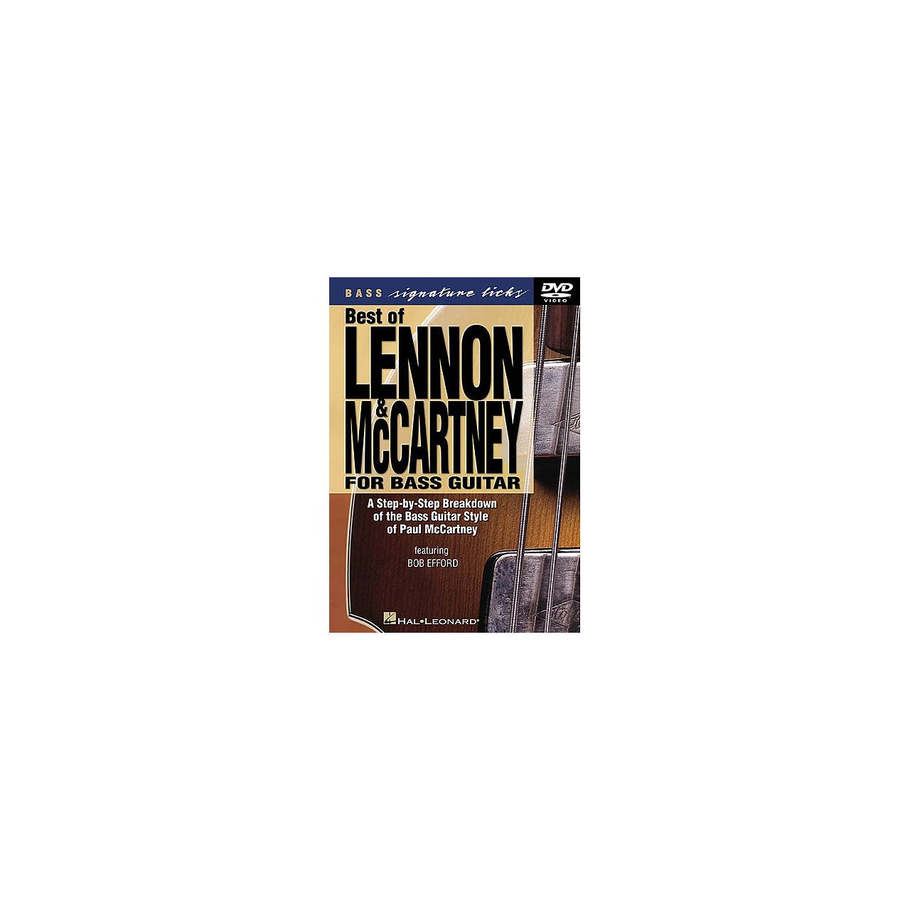 Best Of Lennon And McCartney For Bass Guitar DVD 