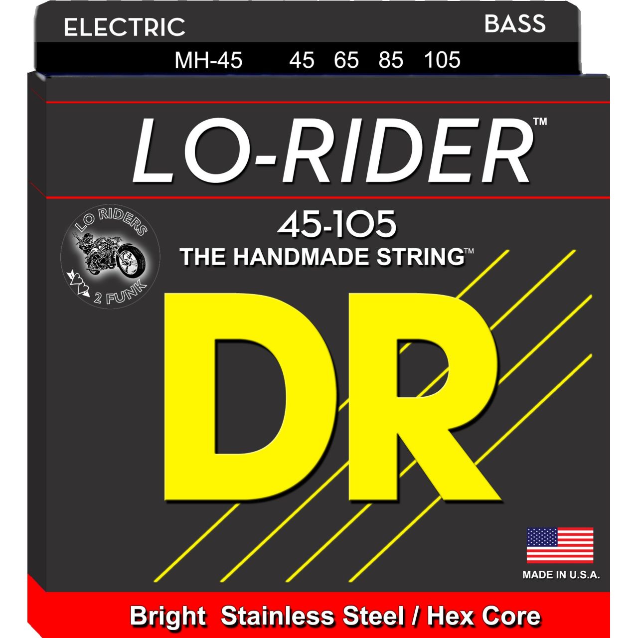 LO RIDER MH-45 Satz 045"-105" - Tite Medium 4-string