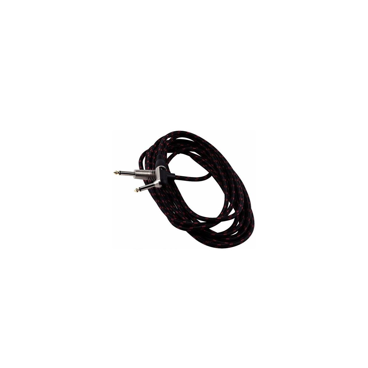 RCL 30256 Instrumentenkabel 6m Schwarz/Rot