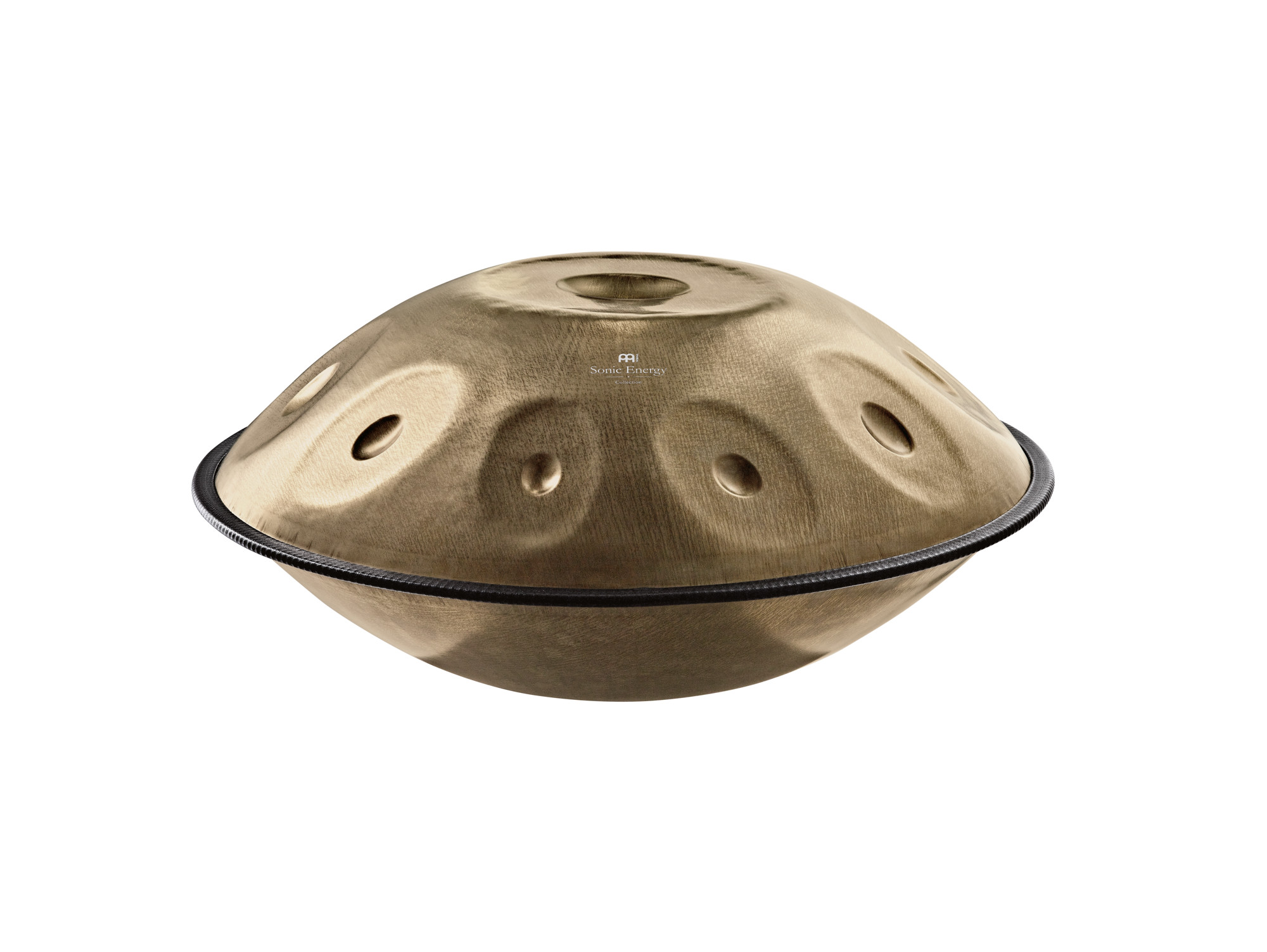 Sensory Handpan Edelstahl D Amara 10 Töne 440 Hz - Vintage Gold