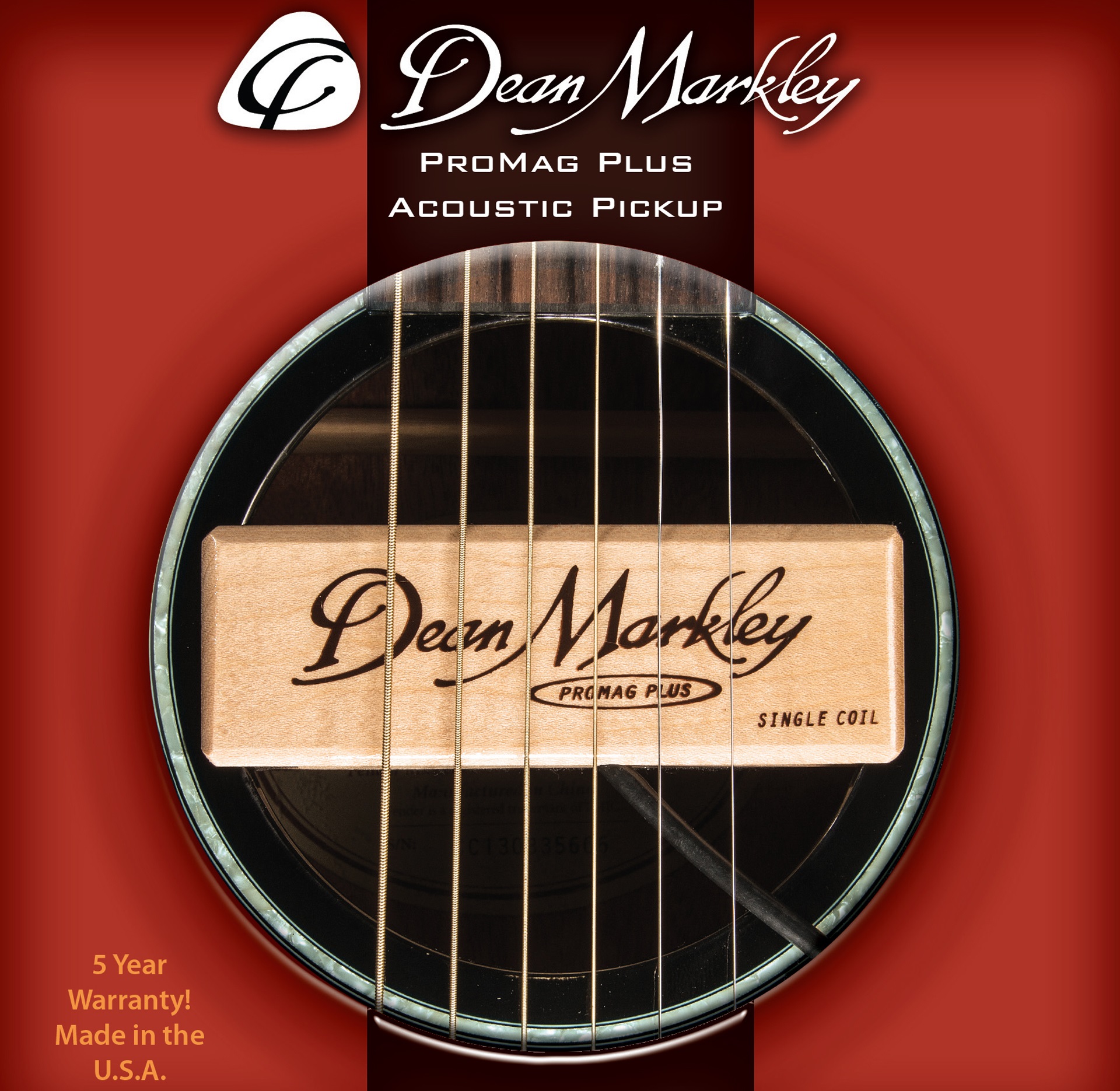 ProMag Plus - APU 3010 - Acoustic Soundhole Single Coil Pickup