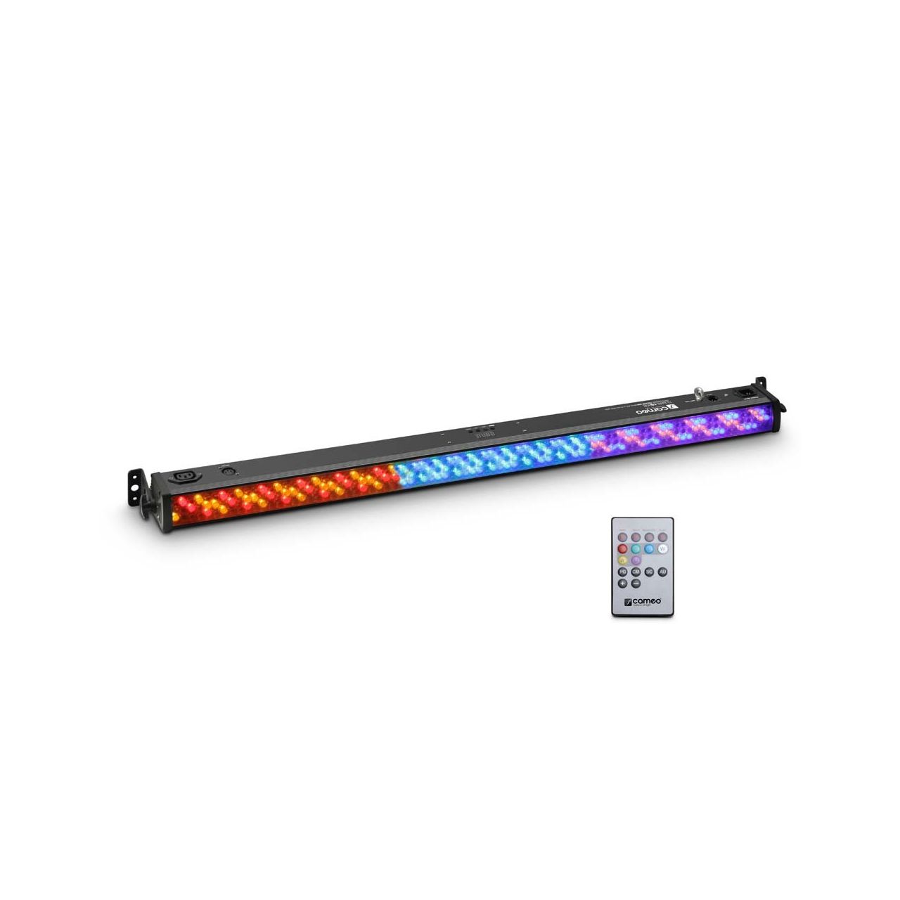 Cameo BAR 10 RGB IR - 252 x 10 mm LED RGB Colour Bar schwarz mit IR-Fernsteuerung