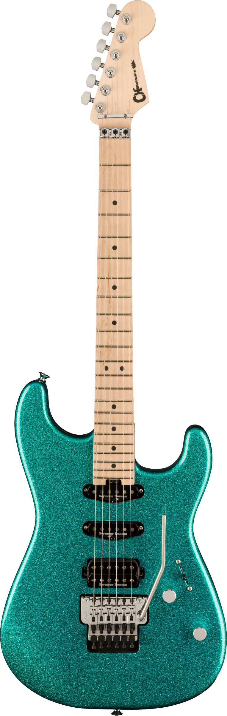 Pro-Mod San Dimas Style 1 HSS FR M, Maple Fingerboard, Aqua Flake