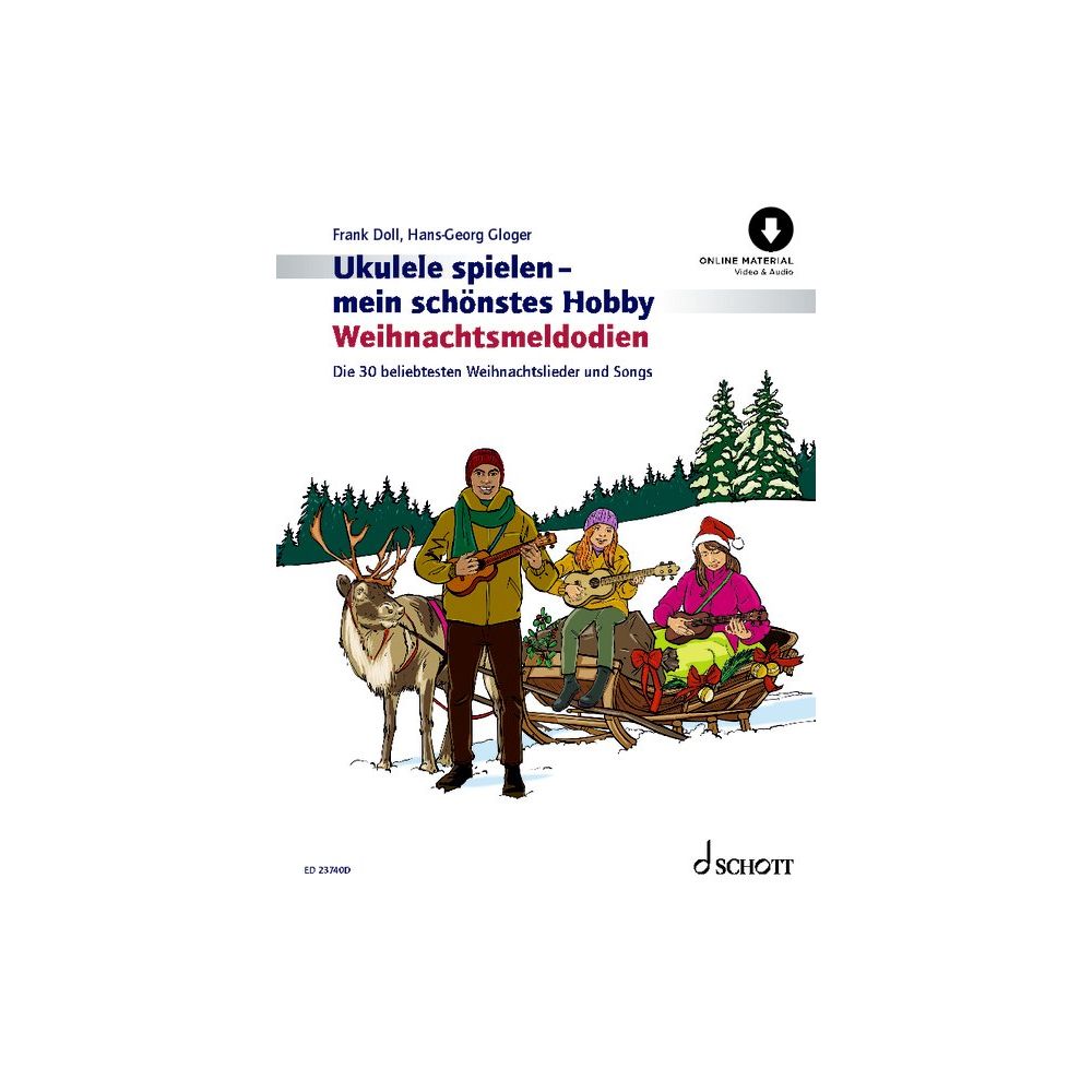 Ukulele spielen - mein schönstes Hobby Weihnachtsmelodien