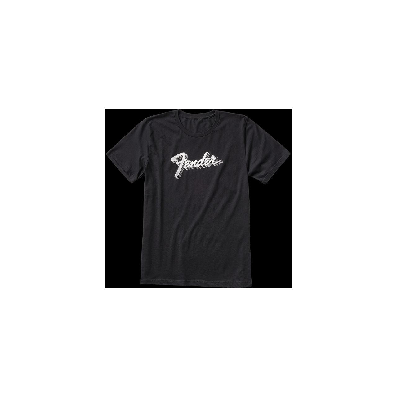 3D Logo T-Shirt, Black, S 