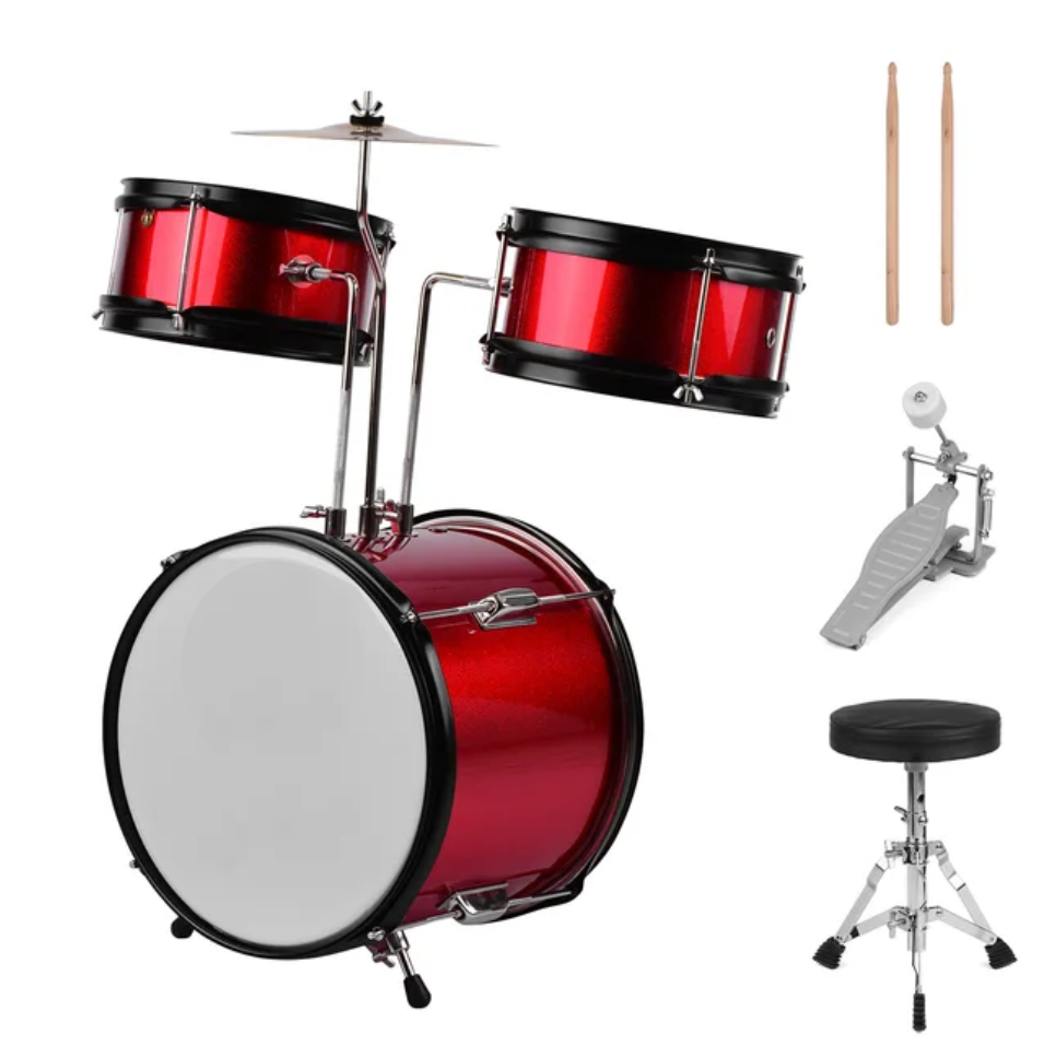 ZPD-3 Drumset für Kids, Rot