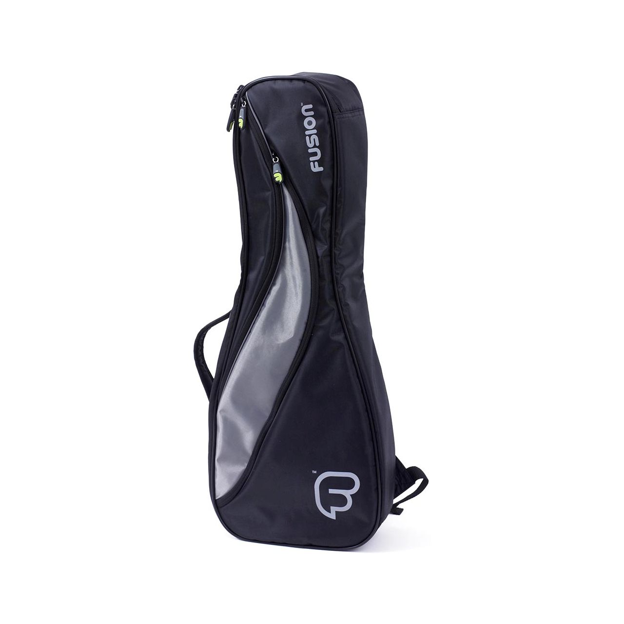 F4 Gigbag für Ukulele Tenor / schwarz-grau