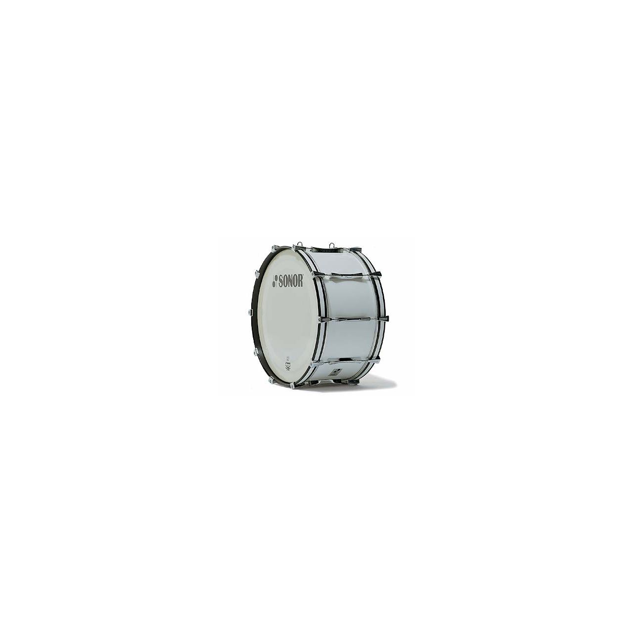 28x12" Marching Bass Drum Covered Black - MP2812CB