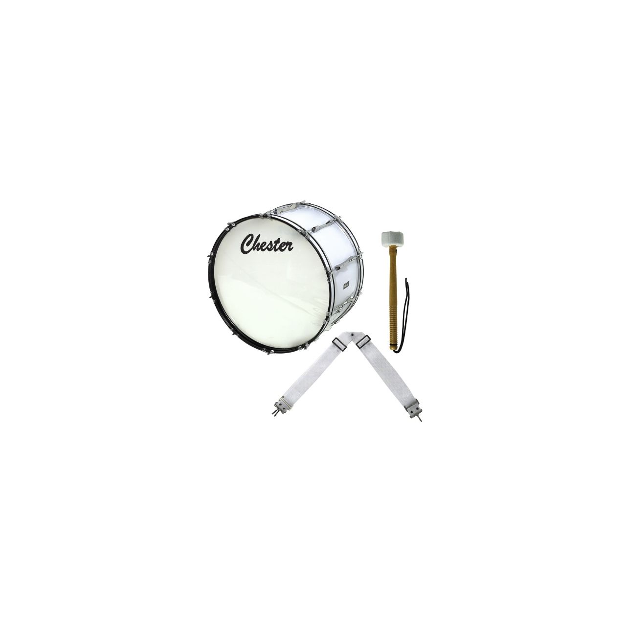 26" x 12" Marching Bass Drum