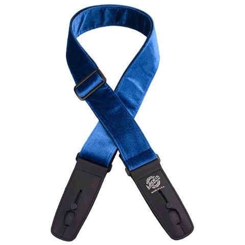 Strap 2" Crushed Velvet (LIS 020 CV2-BLU), Blue