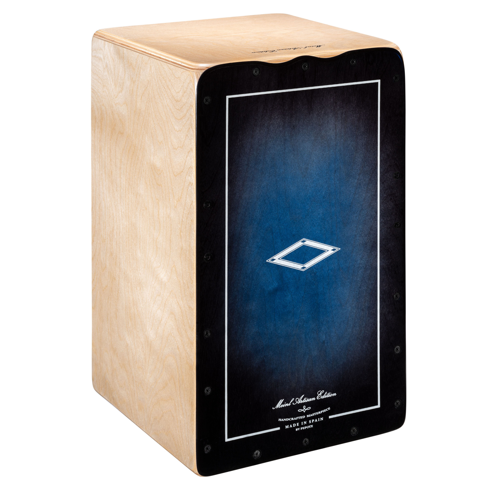 Artisan Edition Cajon - Tango Line - Blue Fade