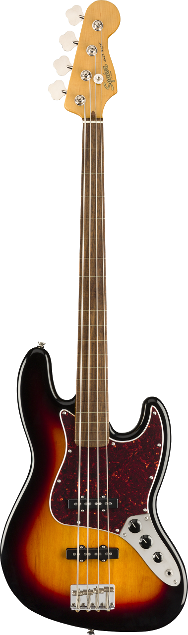 Classic Vibe '60s Jazz Bass® Fretless - 3-Color Sunburst 