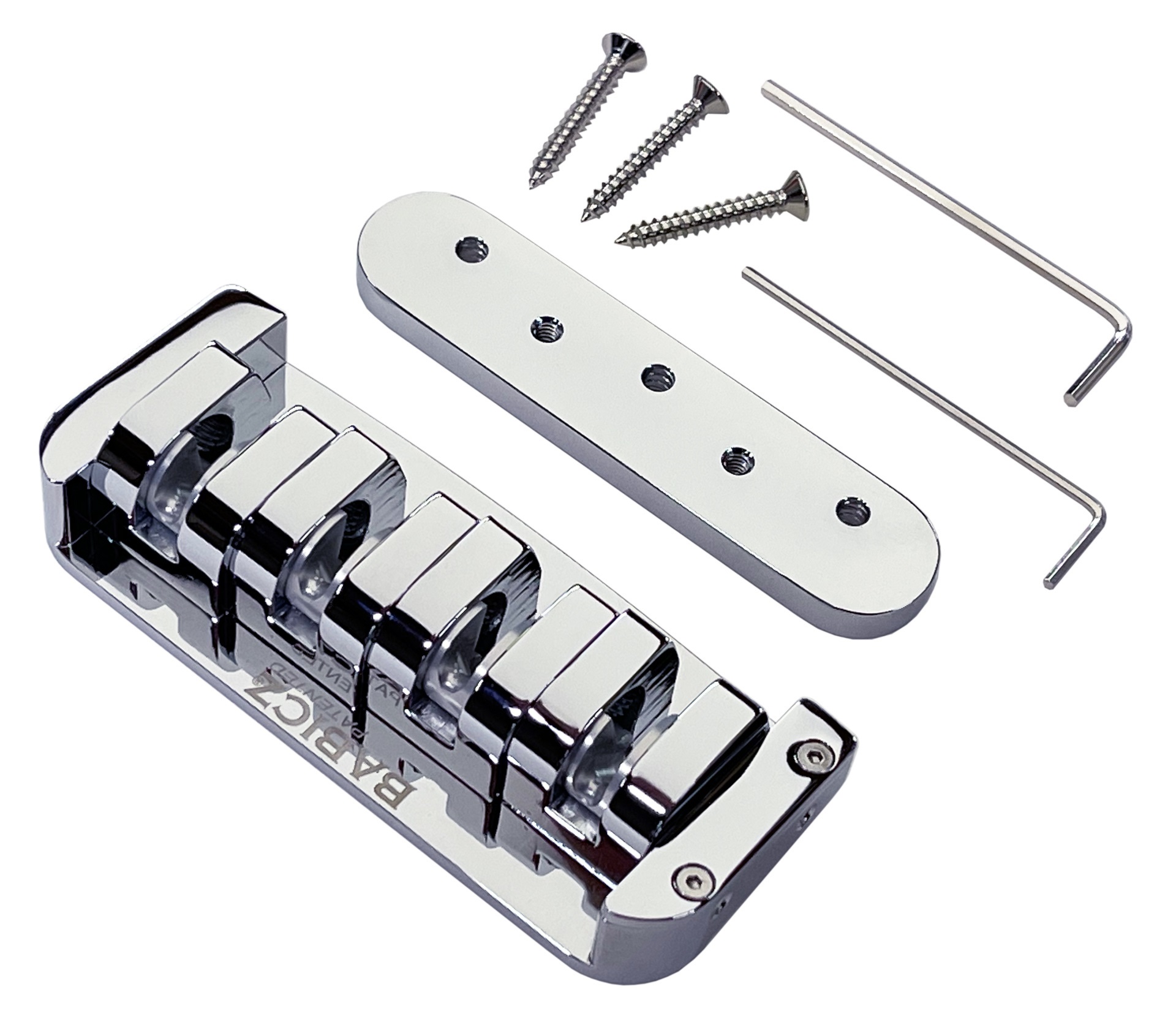 Babicz FCH 4 R-Style Bass Bridge - Chrome