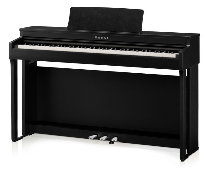 CN-201 Digitalpiano in schwarz satiniert