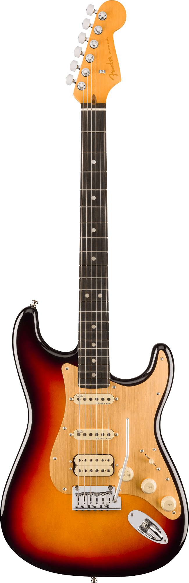 American Ultra II Stratocaster® HSS, Ebony Fingerboard, Ultraburst