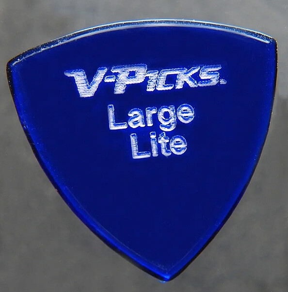 Large Pointed Lite Pick sap. blue