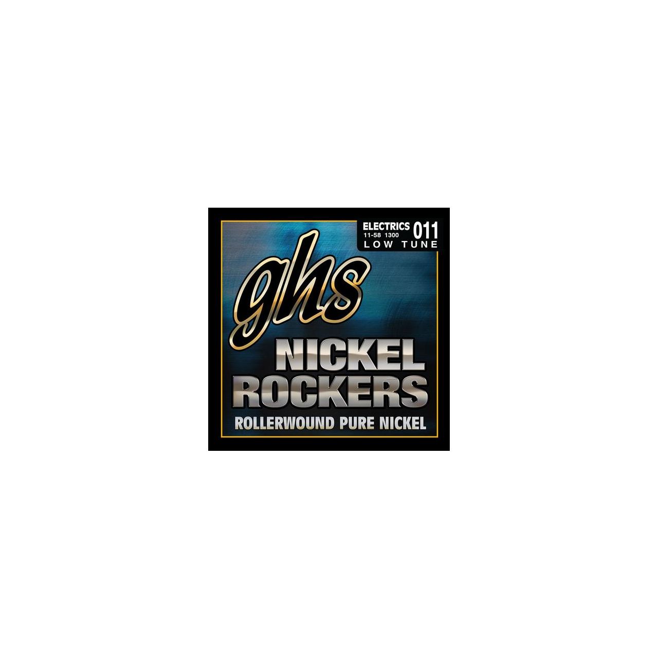 Nickel Rockers - 1300 - Electric Guitar String Set, .011-.058 Low Tune