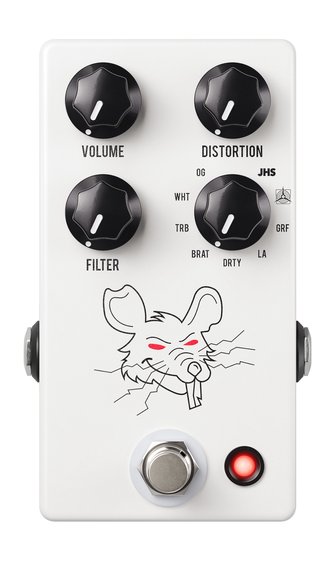 PackRat, White - Overdrive / Distortion / Fuzz