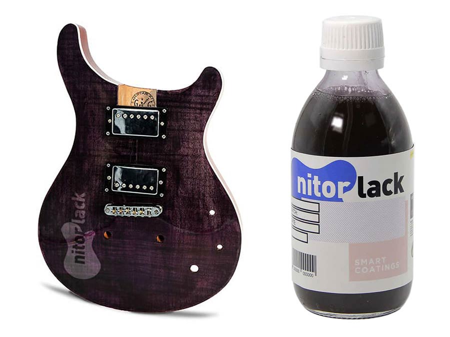 NitorAQUA stain purple