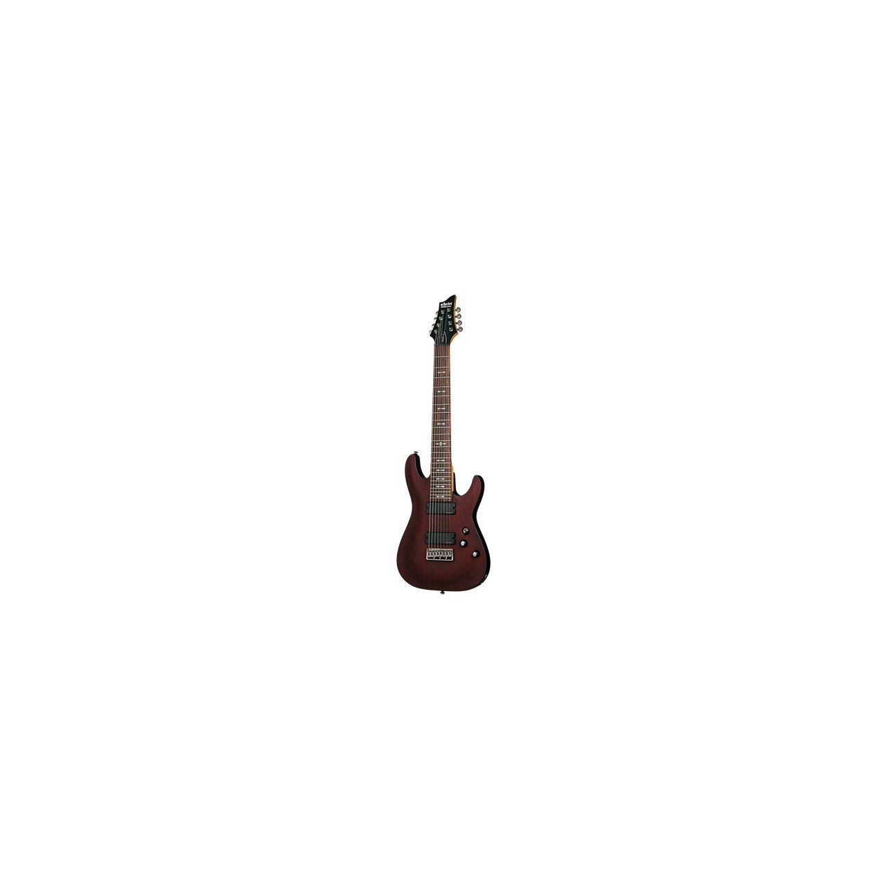 Omen-8 Walnut Satin - 8-Saiter E-Gitarre