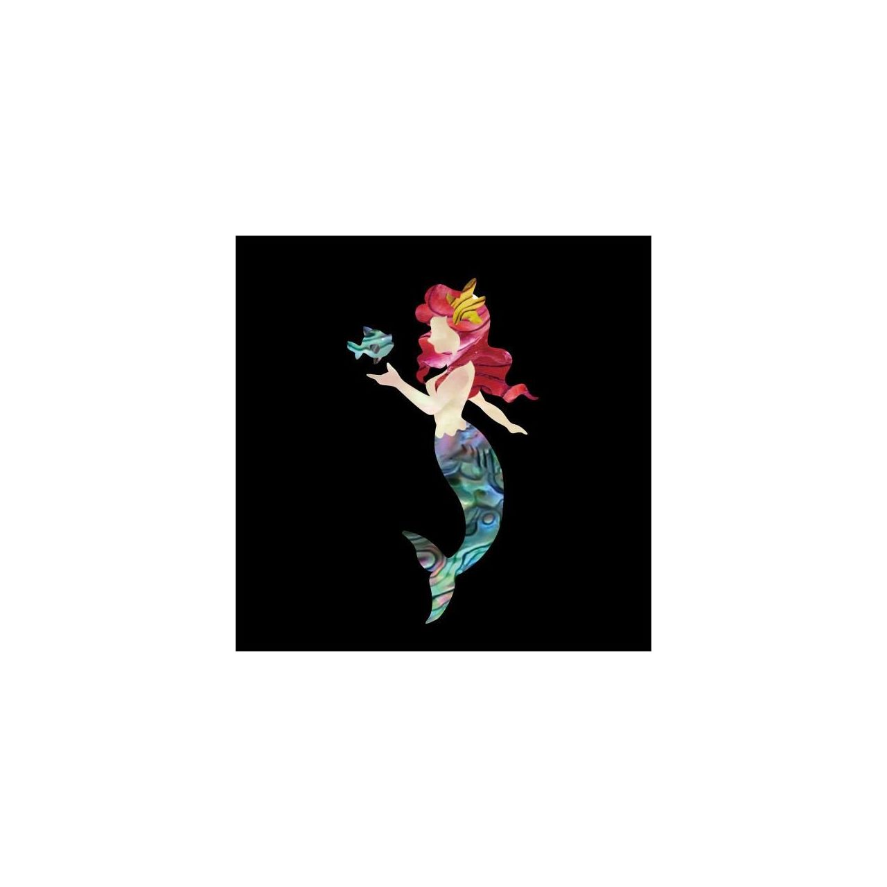 Inlay Stickers, Body/S-Little Mermaid regular