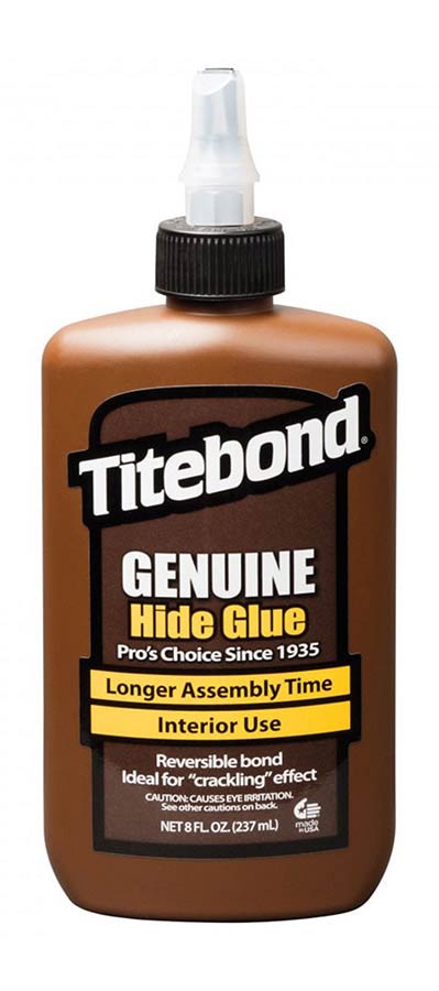 Genuine hide glue