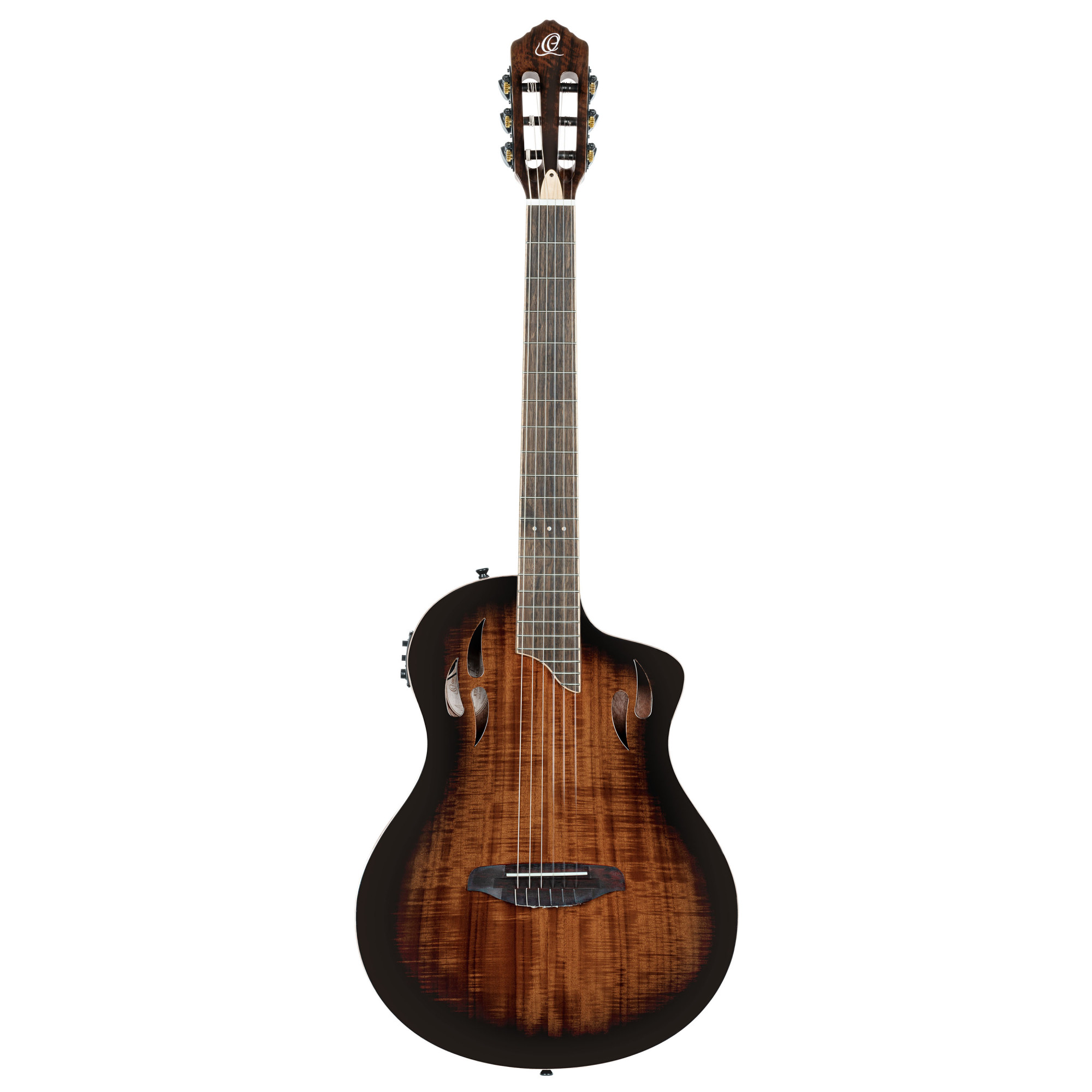 TourPlayer DeLuxe Nylon String Gitarre 6 String - Acacia Burst + Bag "B-Stock"