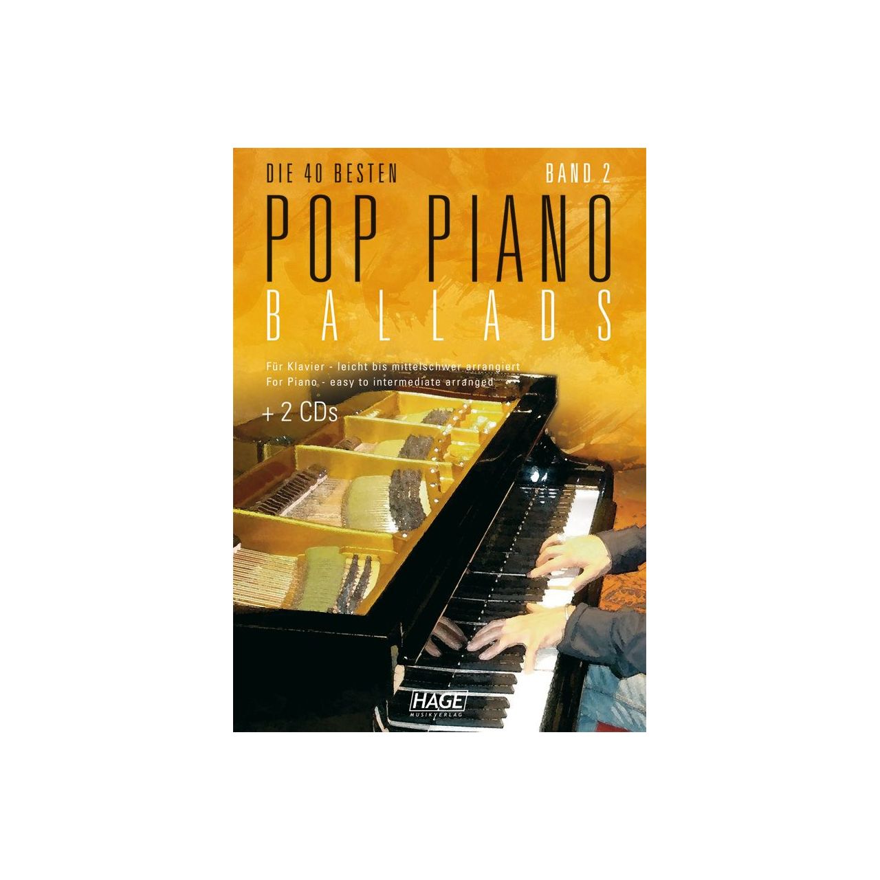 Pop Piano Ballads 2 mit 2 CD´s