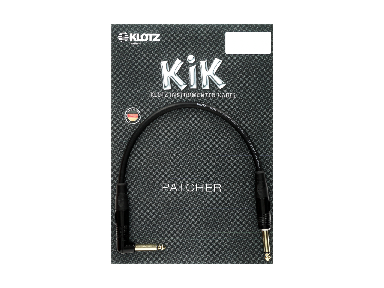 Kik Pro Patchkabel, gerade / gewinkelt - 0,2m