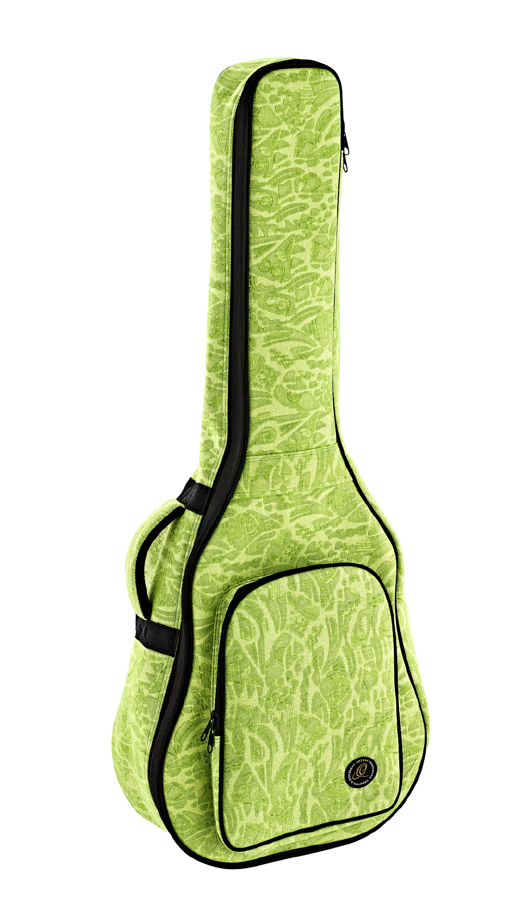 Gigbag 4/4 Konzertgitarre Denim Look Green