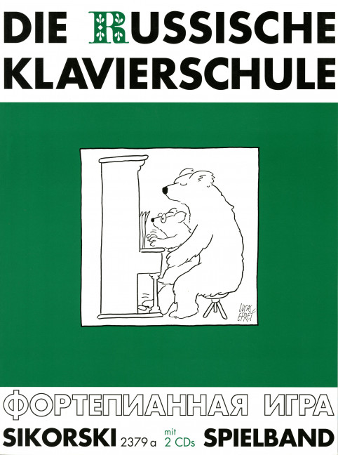 Die Russische Klavierschule - Spielband, Doppel-CD