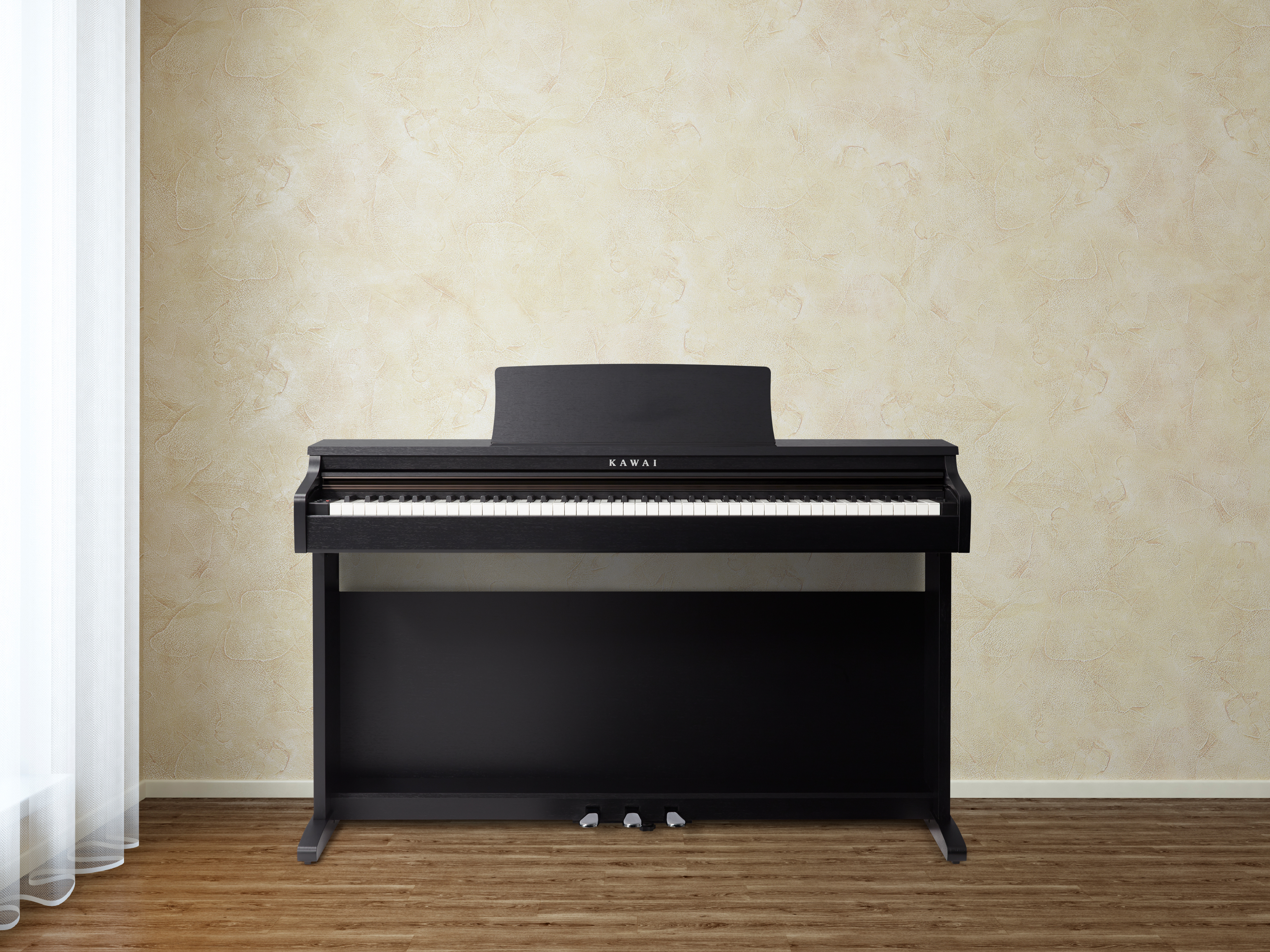 KDP120B Digitalpiano in schwarz satiniert