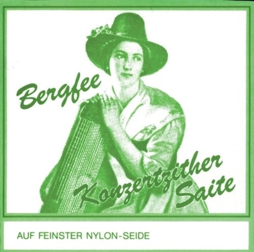 Bergfee Zither-Saite 1320 grün, E 26