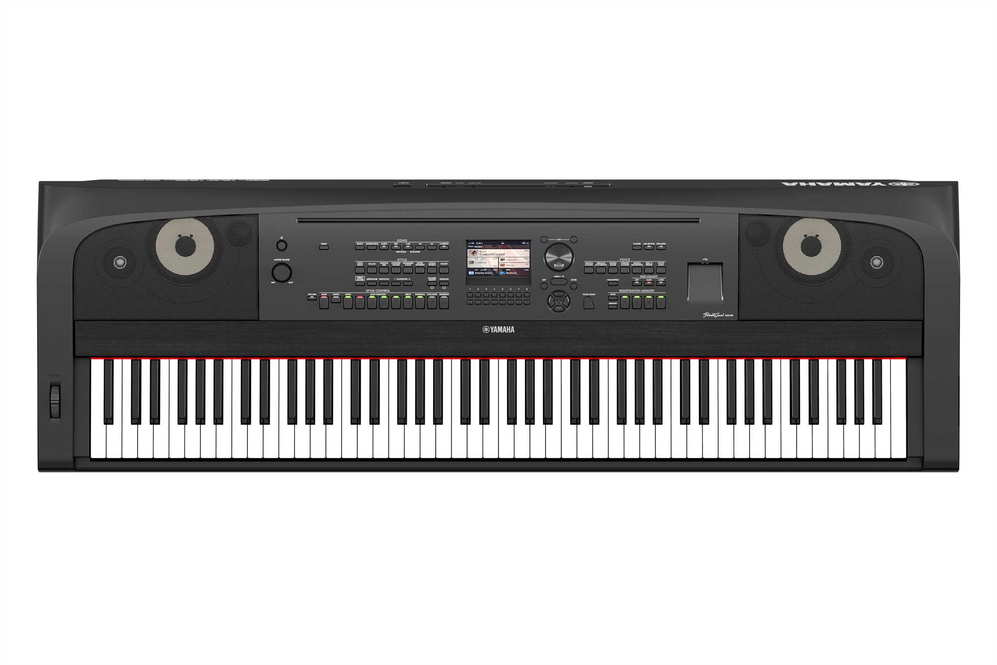 DGX-670B Digitalpiano in schwarz