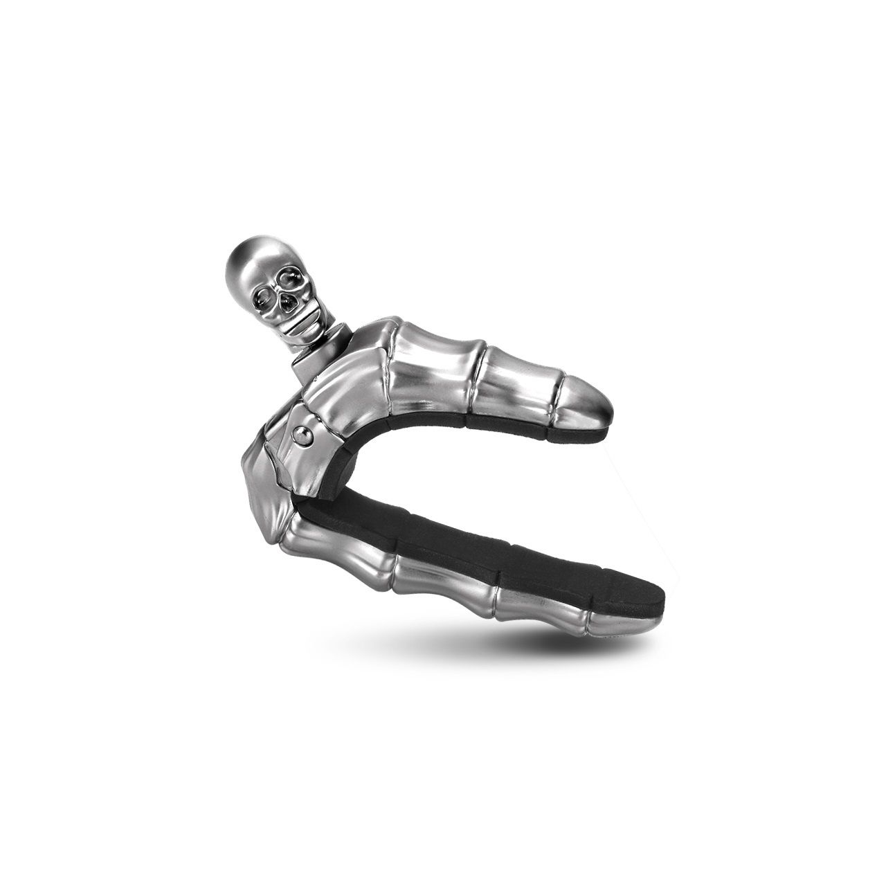 CP-100 Skull Capo - Designer Kapodaster aus Metall in silber