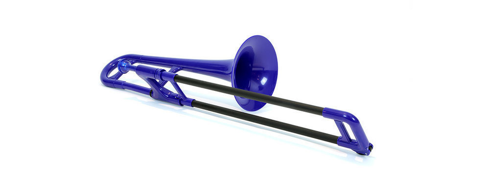 pBone Mini Altposaune in Eb - blau