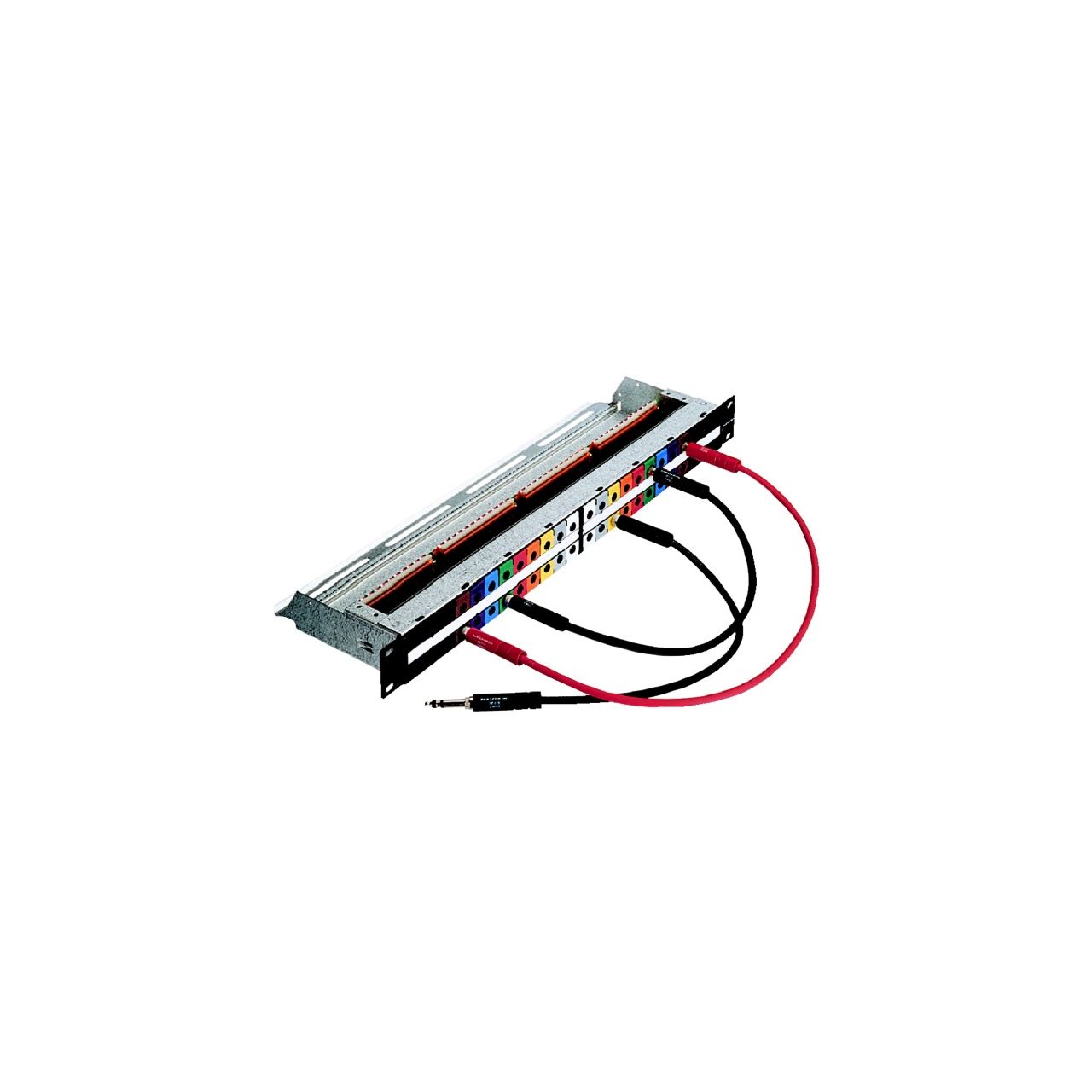 NPP-TB - 2 x 24 TB (BP0316/MIL-P-642/2) Klinkenbuchsen, full normalled (konfigurierbar), Push-Anschl