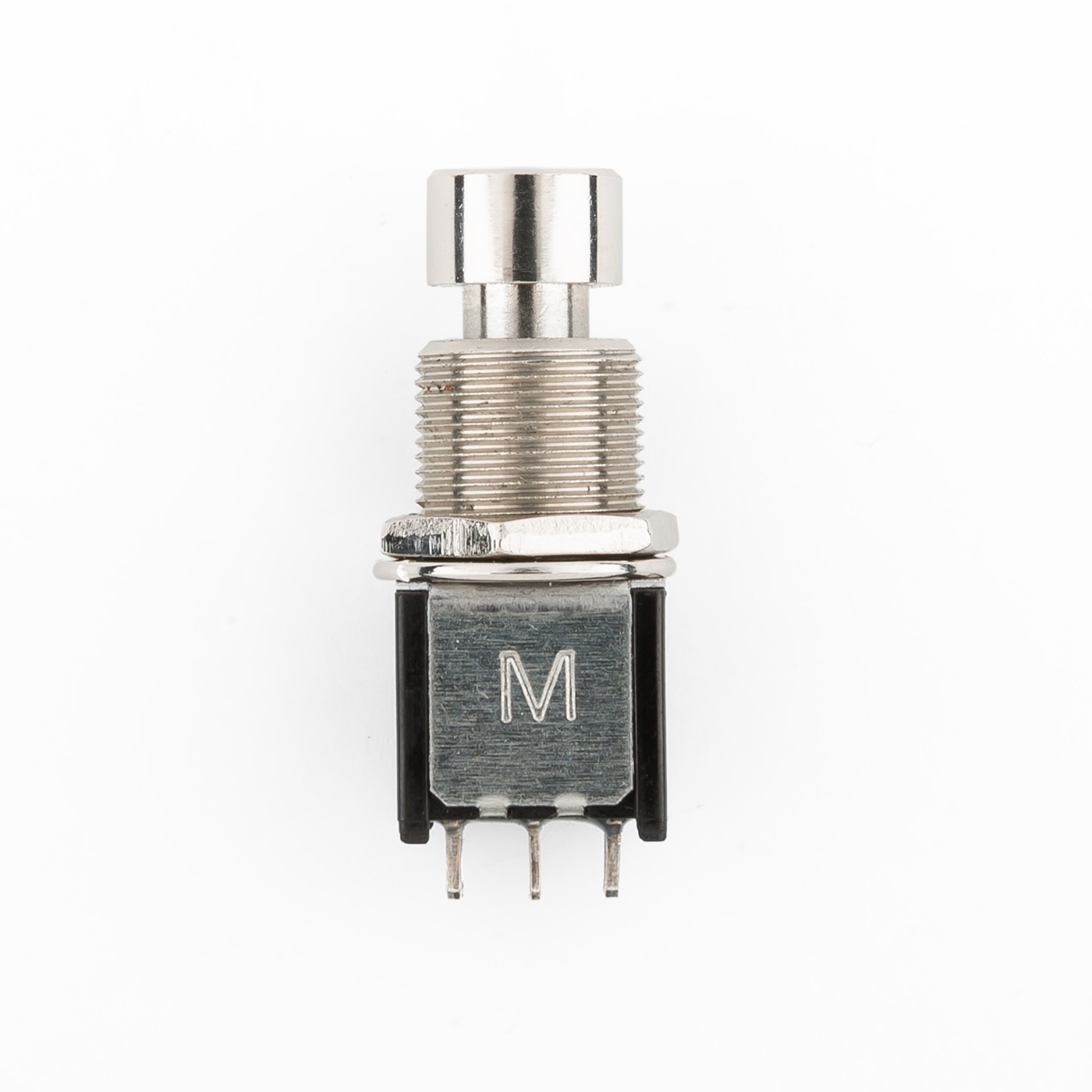 Alpha - Single Pushbutton Switch, DPDT 