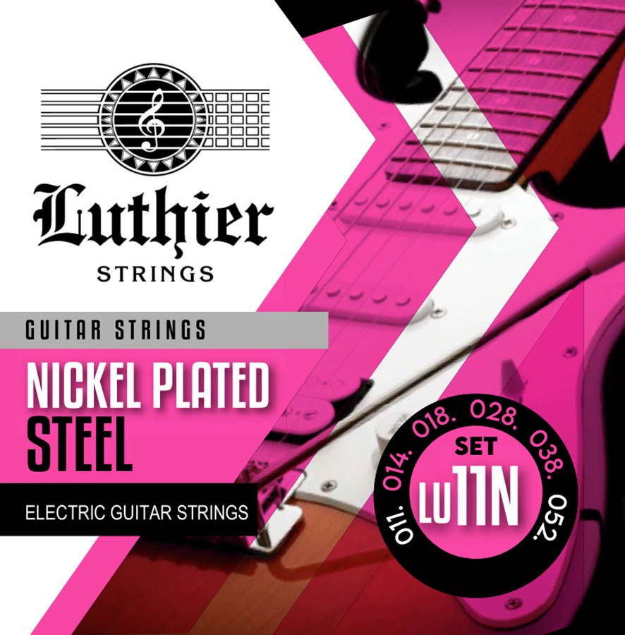 LU-11N Nickel Plated Steel Strings, .011 - .052