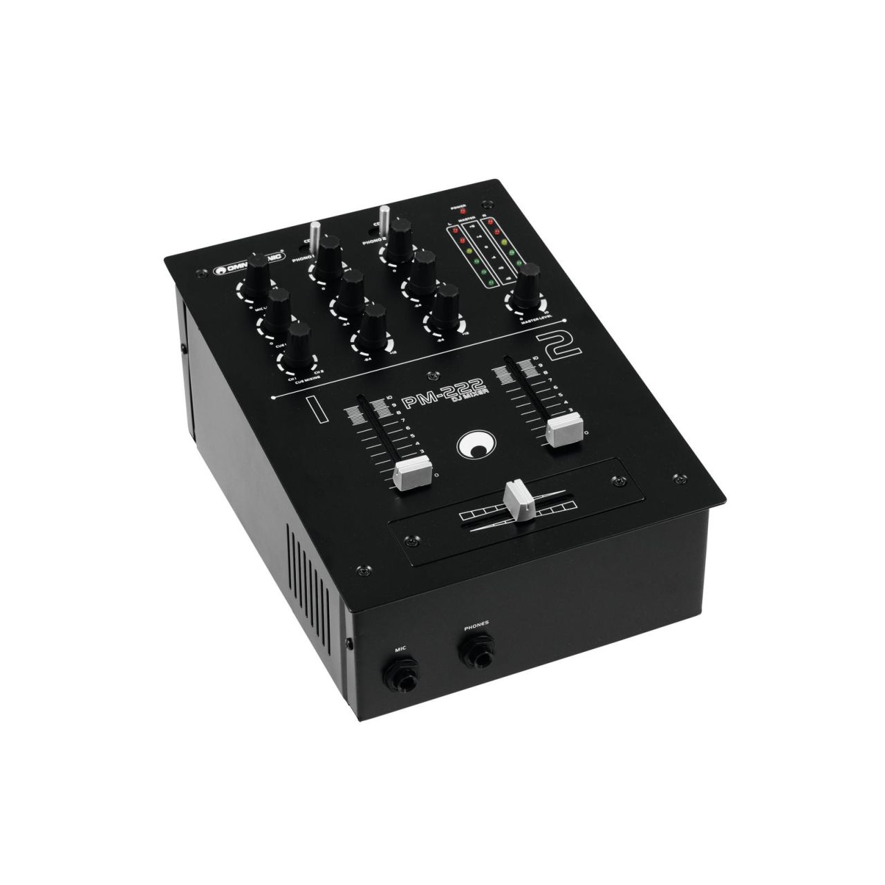 PM-222 2-Kanal DJ-Mixer