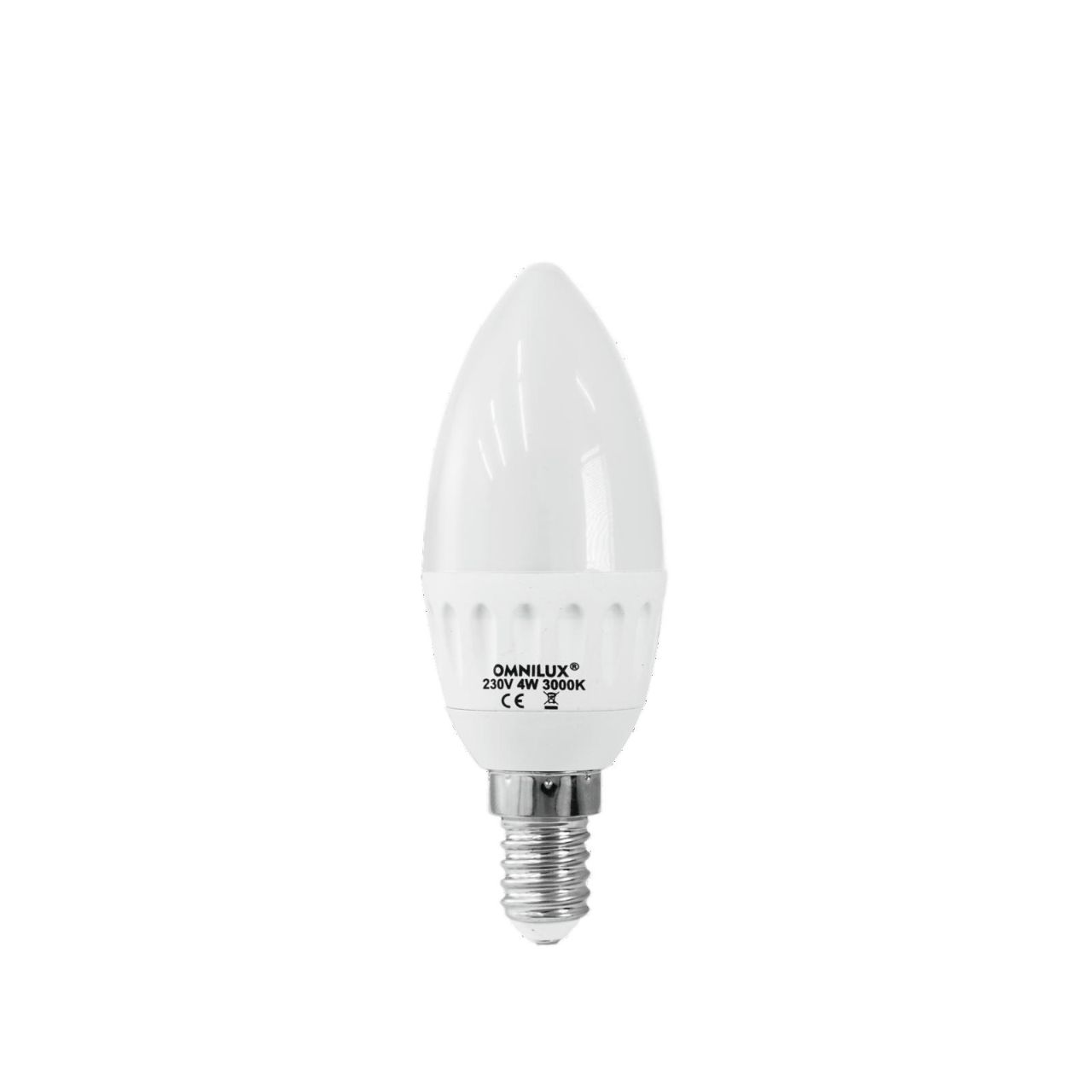 C-37 LED Kerze 230V 4W E-14 3000K