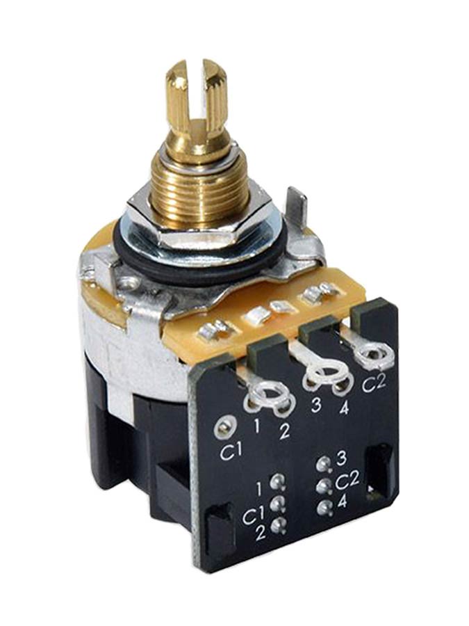 USA 250K DPDT push-pull audio Potentiometer