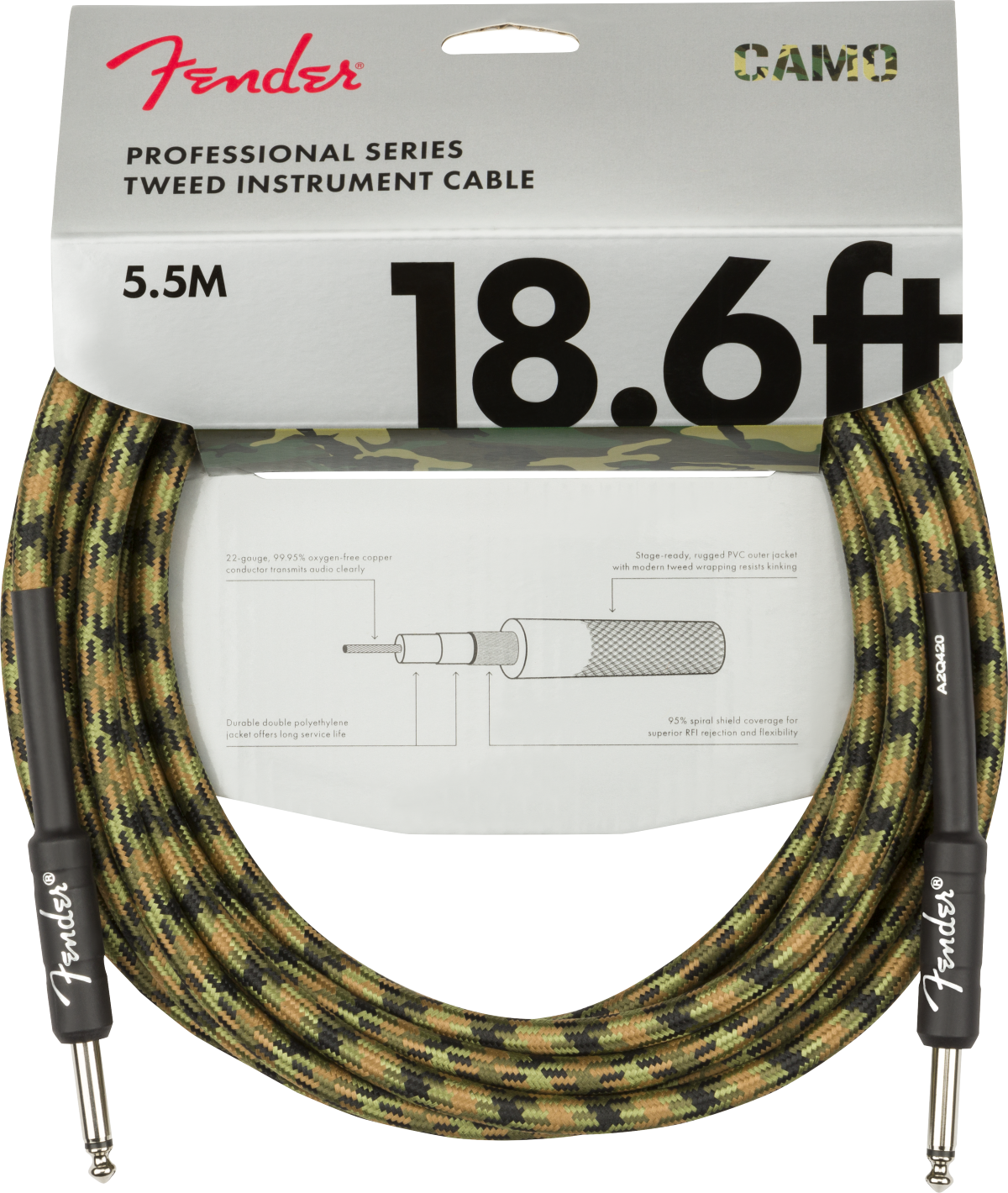 PRO 18.6' INST CABLE DSRT CAMO