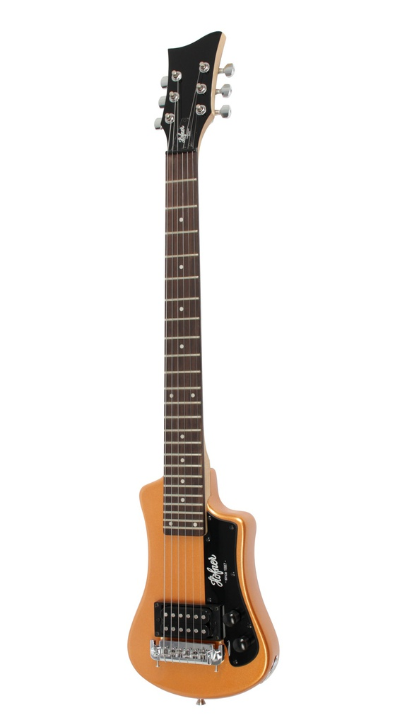 Shorty E-Gitarre, Metallic Orange