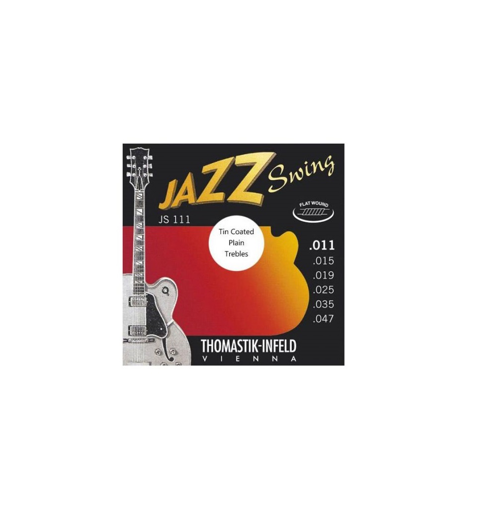 Jazz Swing string set, nickel, fw, tin-coated, .011T-.047