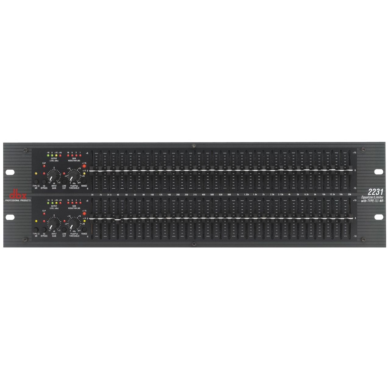 dbx 2231 - Grafischer 2x 31-Band Equalizer